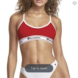 NWT ! Champion Cotton Bralette Sports Bra